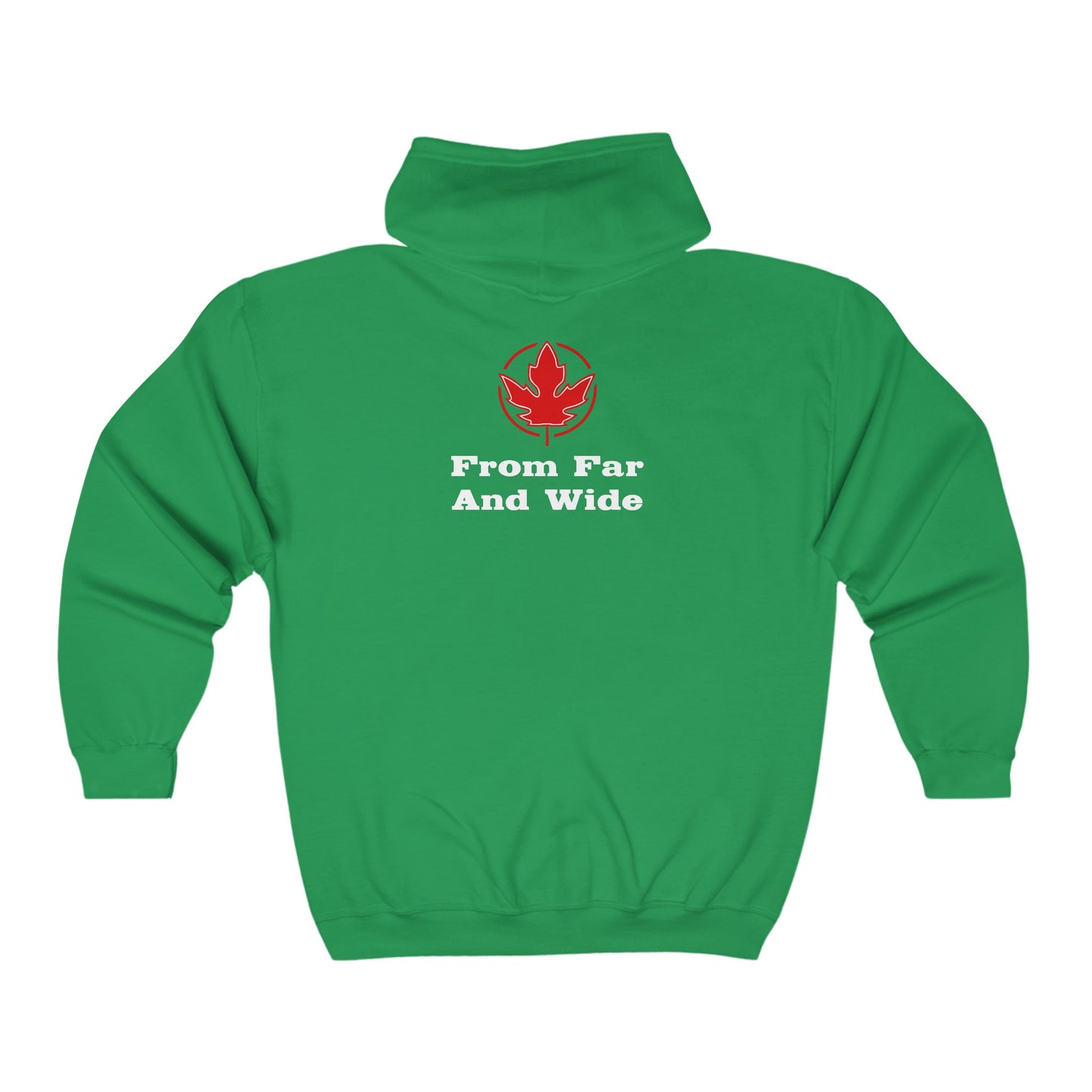 From Far And Wide. Unisex Heavy Blend™ Full Zip Hooded Sweatshirt