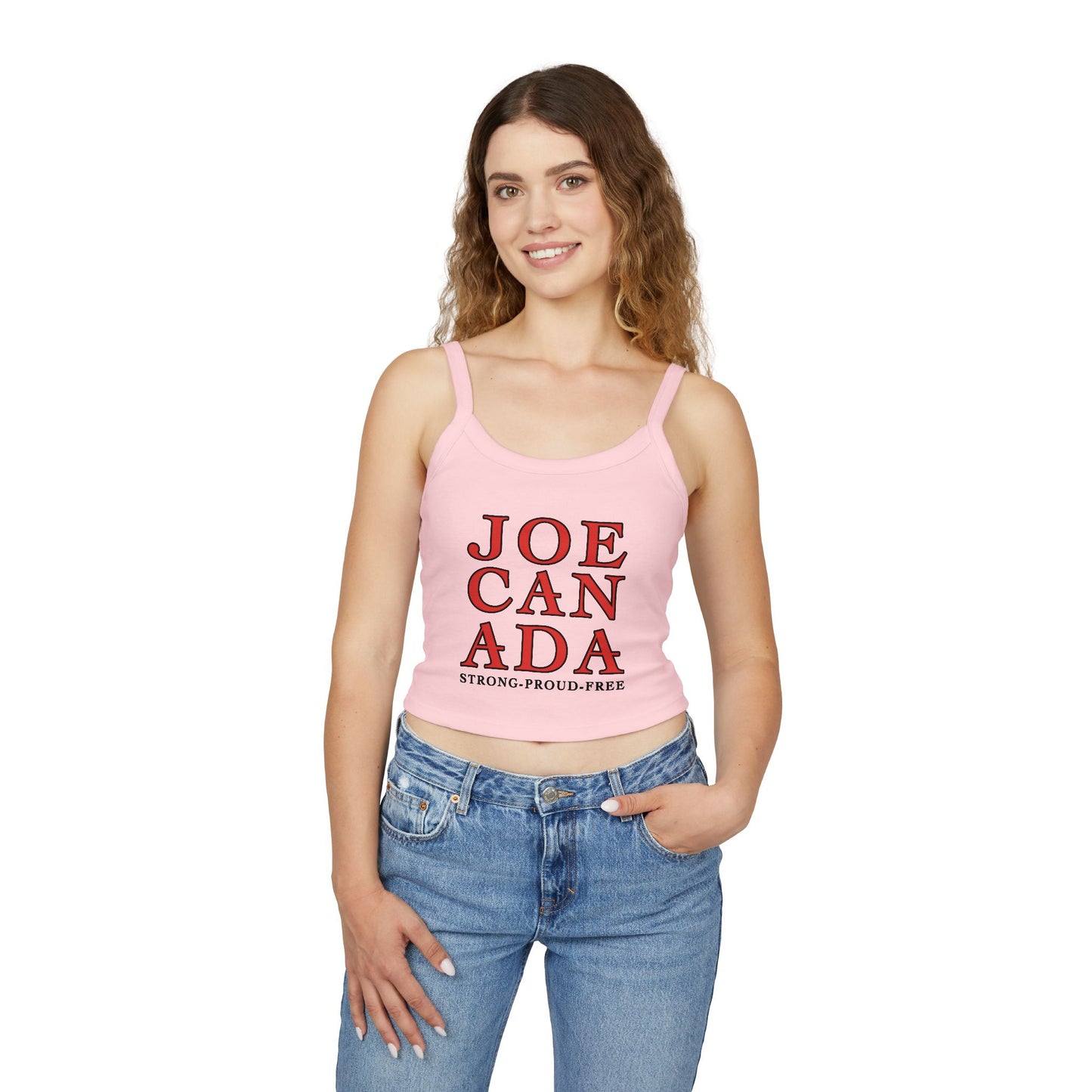 JoeCanada Strong Proud Women's Spaghetti Strap Tank Top