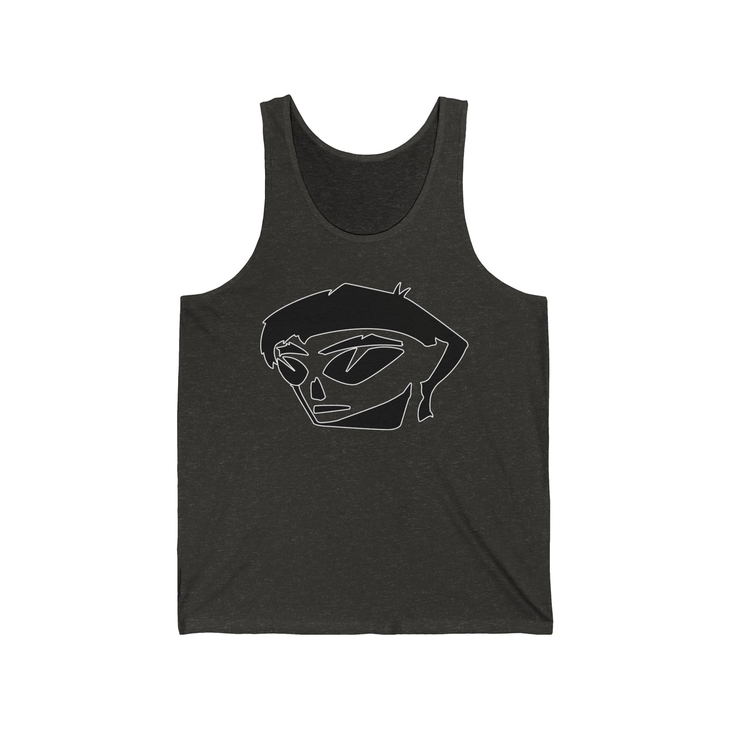 Alien Boy. Unisex Jersey Tank