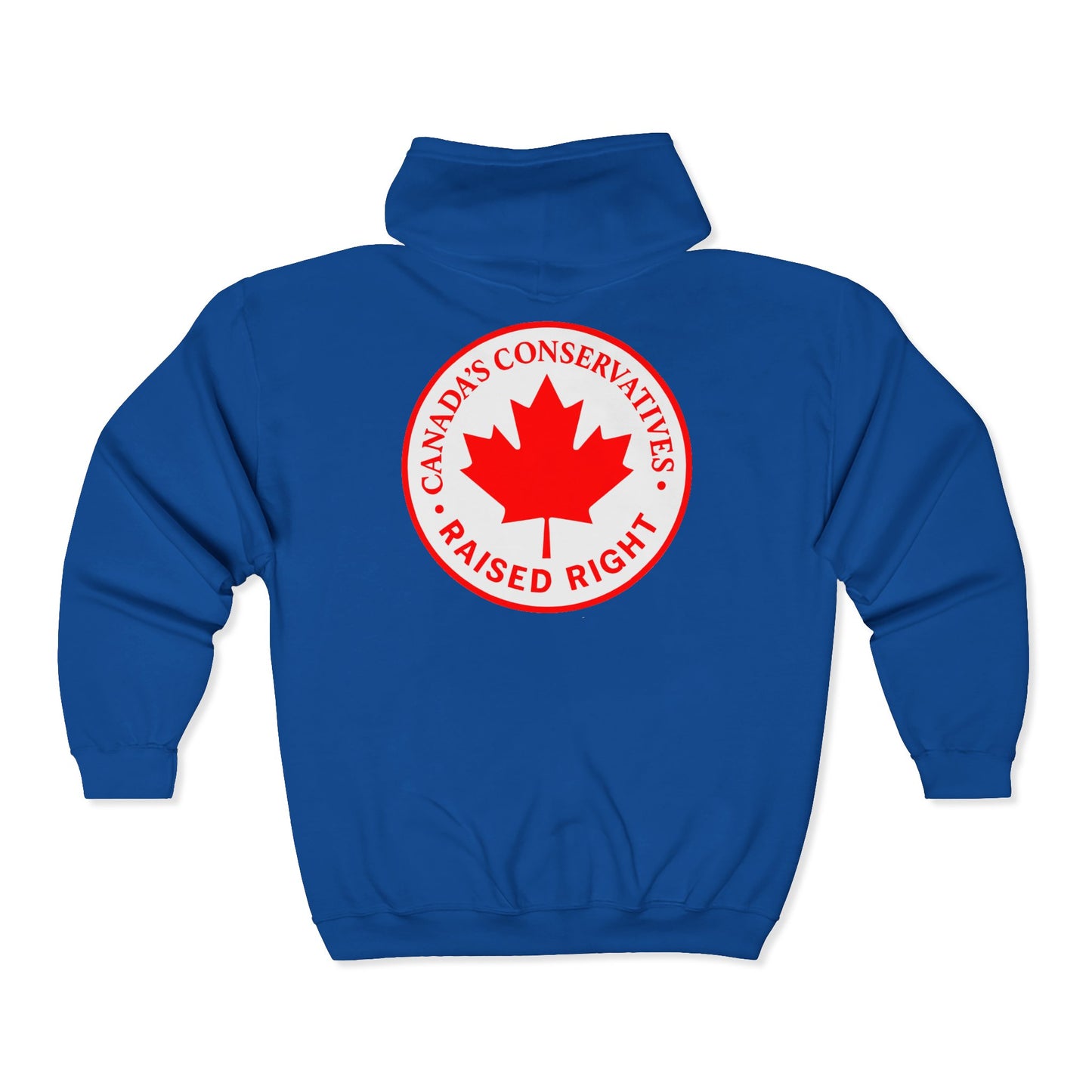 Can Con Raised Right Unisex Heavy Blend™ Full Zip Hooded Sweatshirt