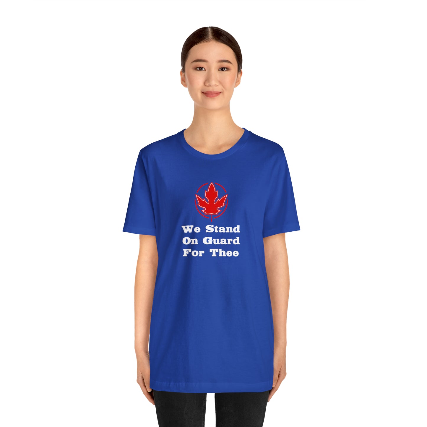 We Stand....Unisex Jersey Short Sleeve Tee