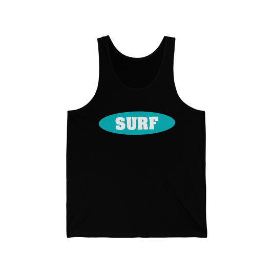 SURF..Unisex Jersey Tank