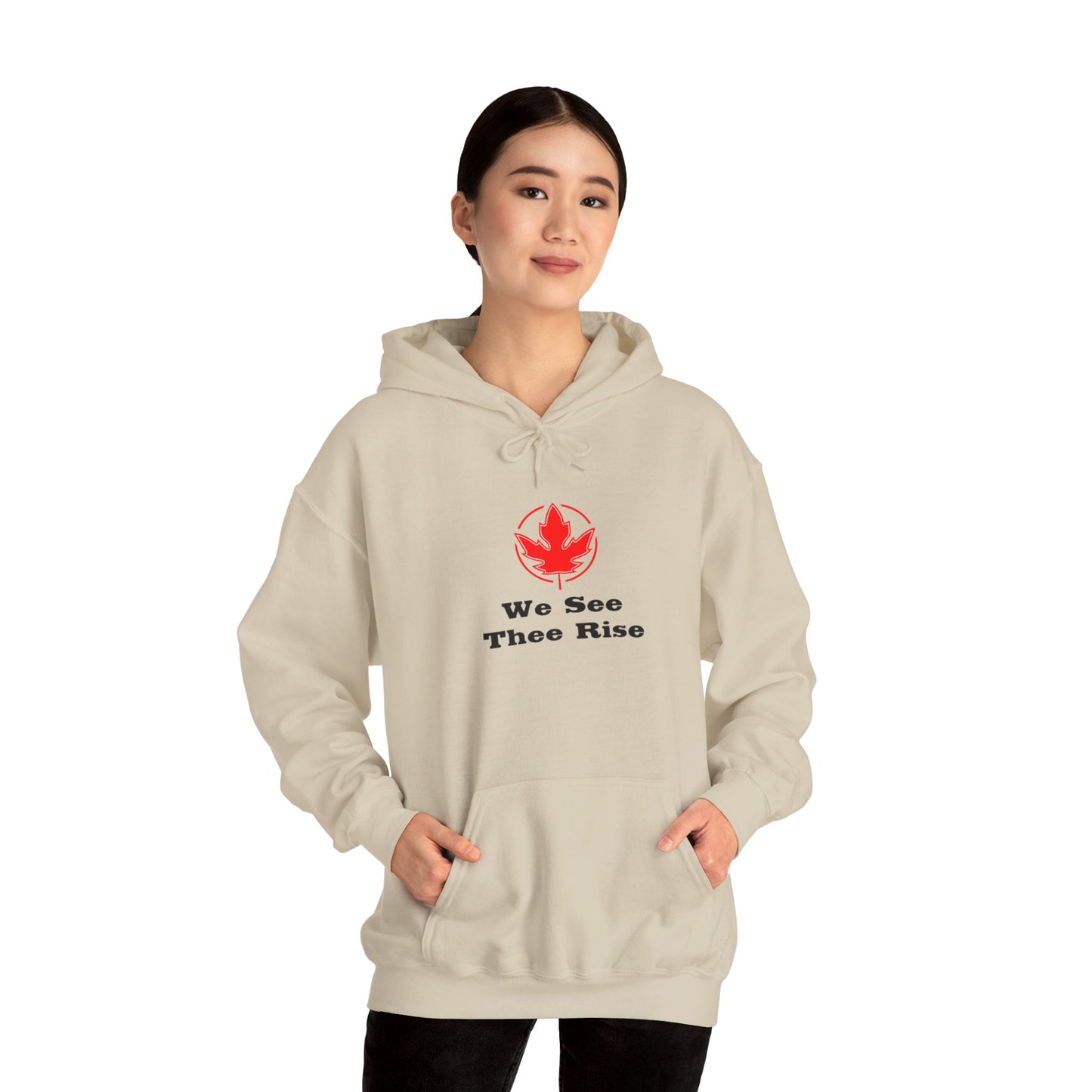 We See Thee Rise.  Unisex Heavy Blend™ Hooded Sweatshirt