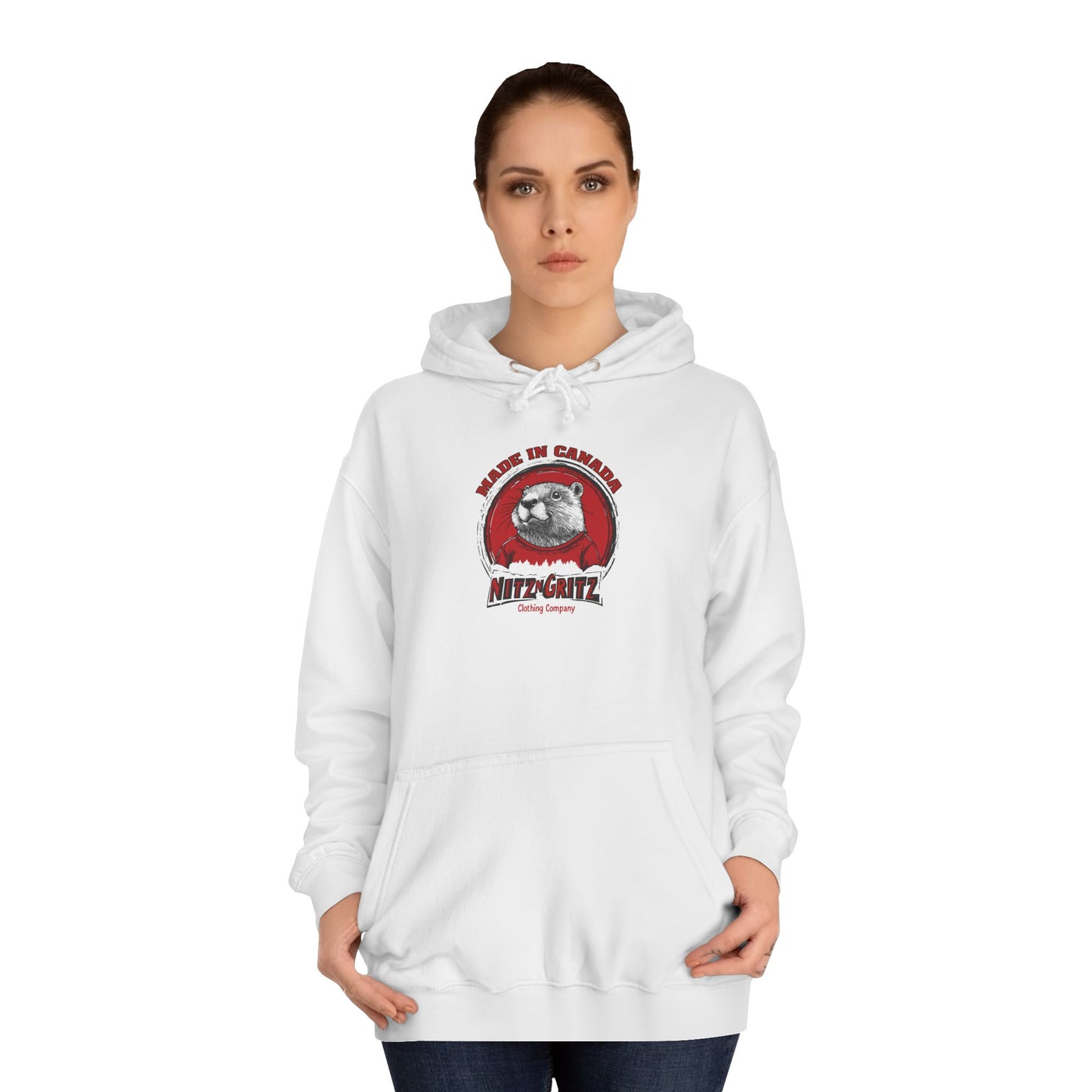 NitznGritz' Made in Canada Unisex College Hoodie