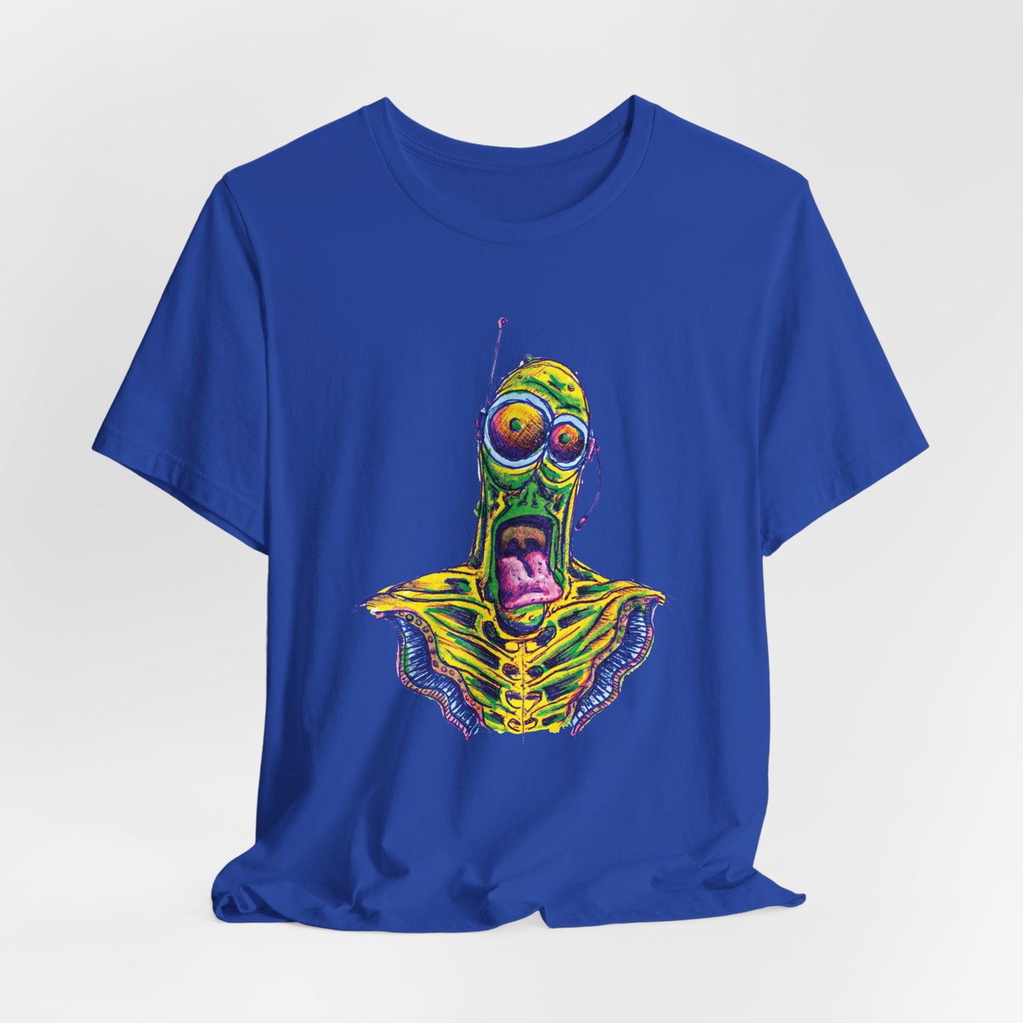 Happy Alien    Unisex Jersey Short Sleeve Tee
