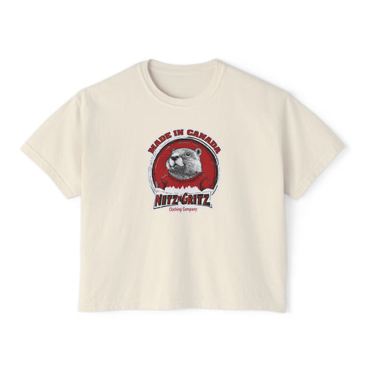 NitznGritz' Made in Canada Women's Boxy Tee