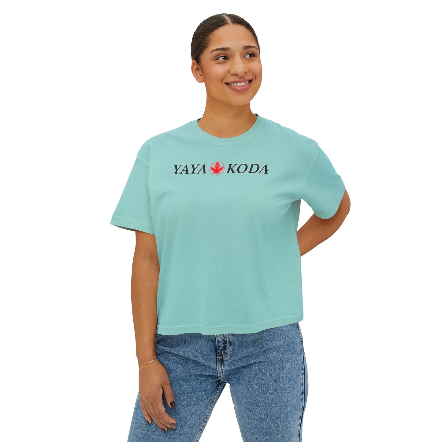 YAYAKODA Women's Boxy Tee