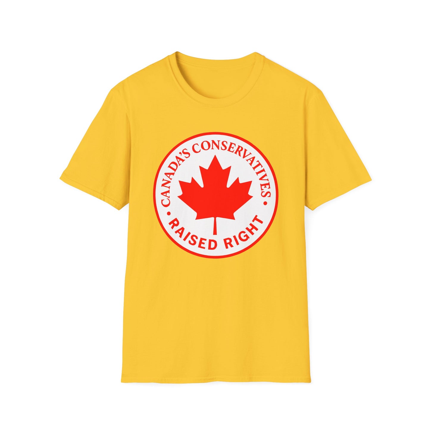 Can Con raised Right Unisex Softstyle T-Shirt