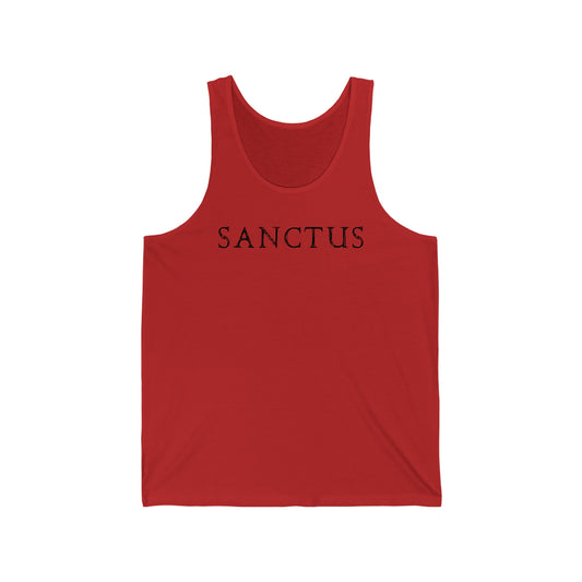 Sanctus...Unisex Jersey Tank