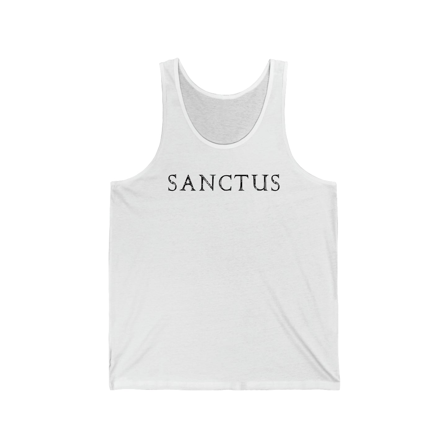 Sanctus...Unisex Jersey Tank