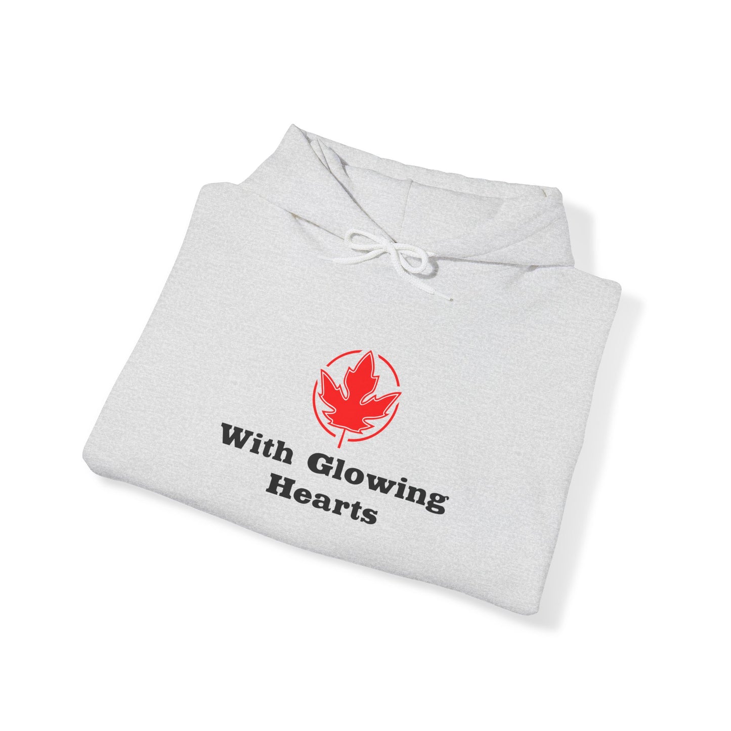 With Glowing Hearts.  Unisex Heavy Blend™ Hooded Sweatshirt