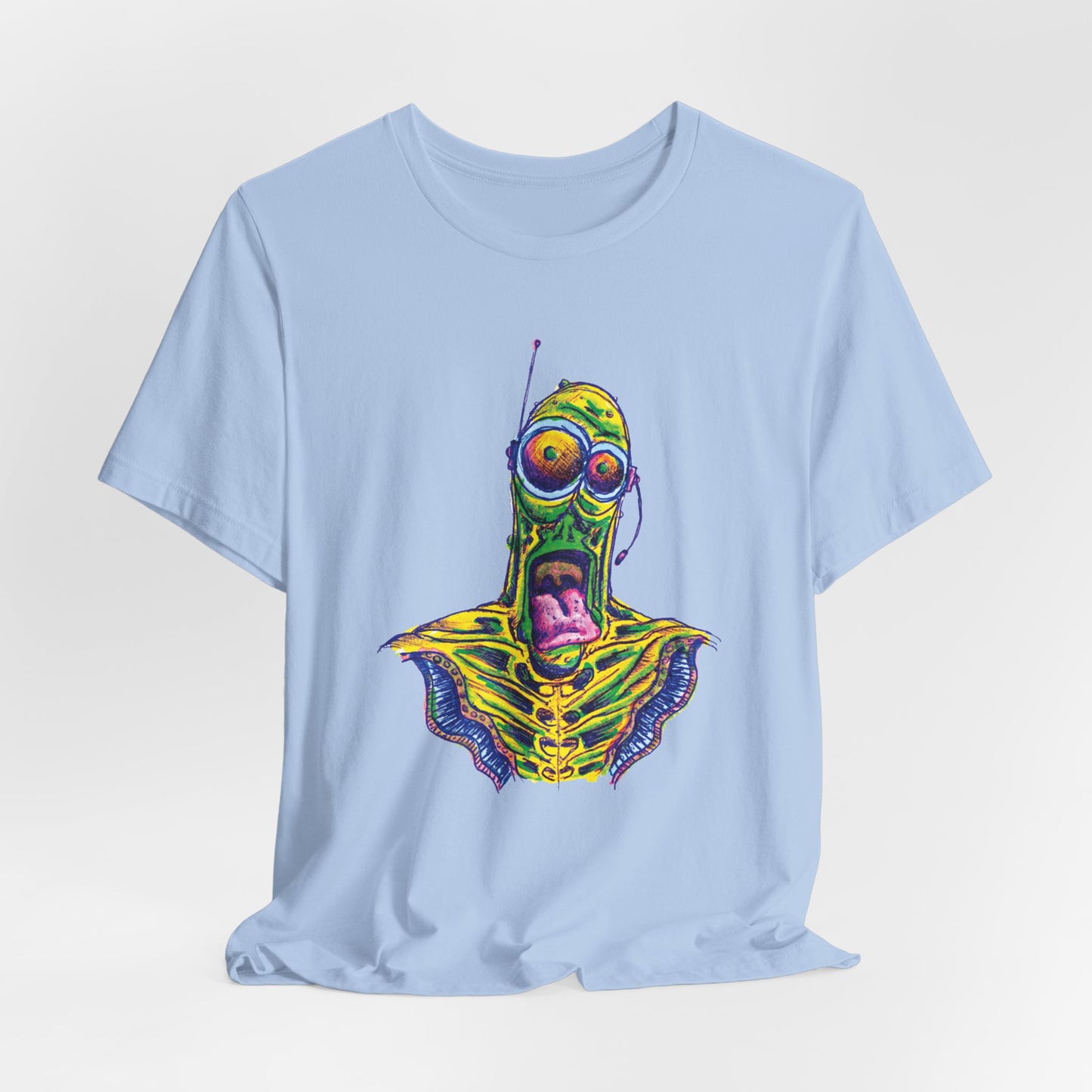 Happy Alien    Unisex Jersey Short Sleeve Tee