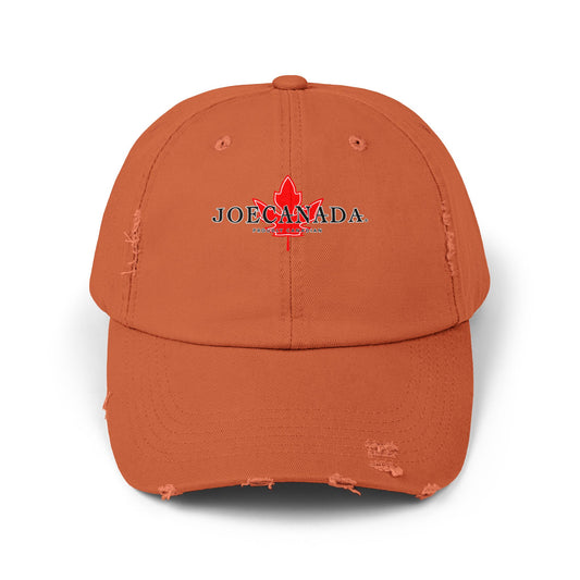 Trademarked JoeCanada Unisex Distressed Cap