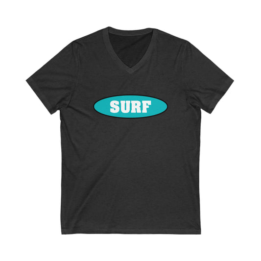 Beach..Unisex Jersey Short Sleeve V-Neck