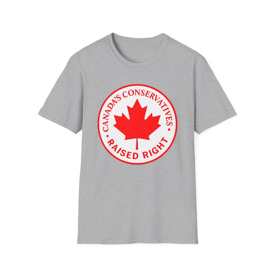 Can Con raised Right Unisex Softstyle T-Shirt