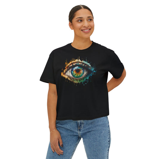 Color Eye Women's Boxy Tee