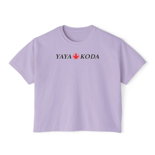 YAYAKODA Women's Boxy Tee