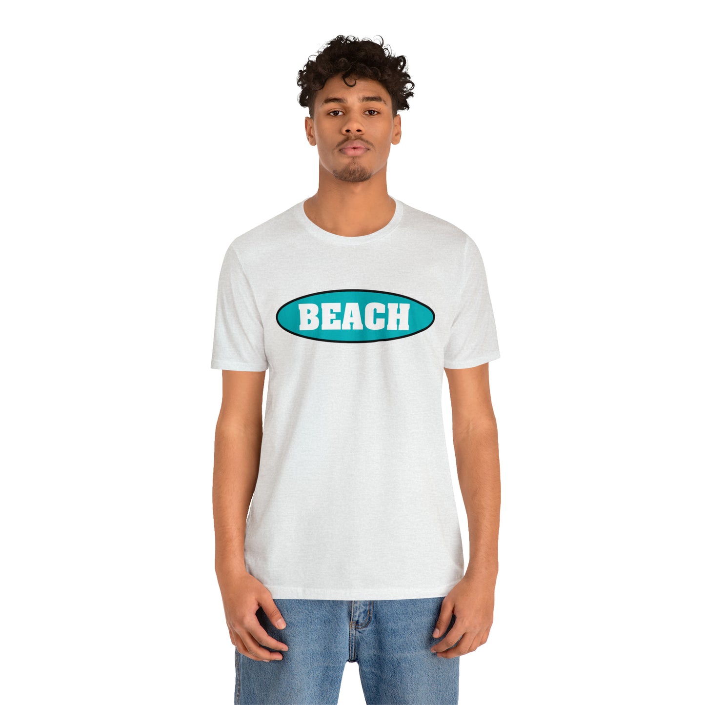 BEACH..Unisex Jersey Short Sleeve
