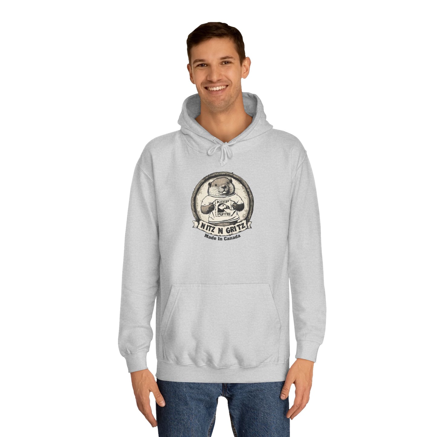 NitznGritz' Made in Canada KP Unisex College Hoodie