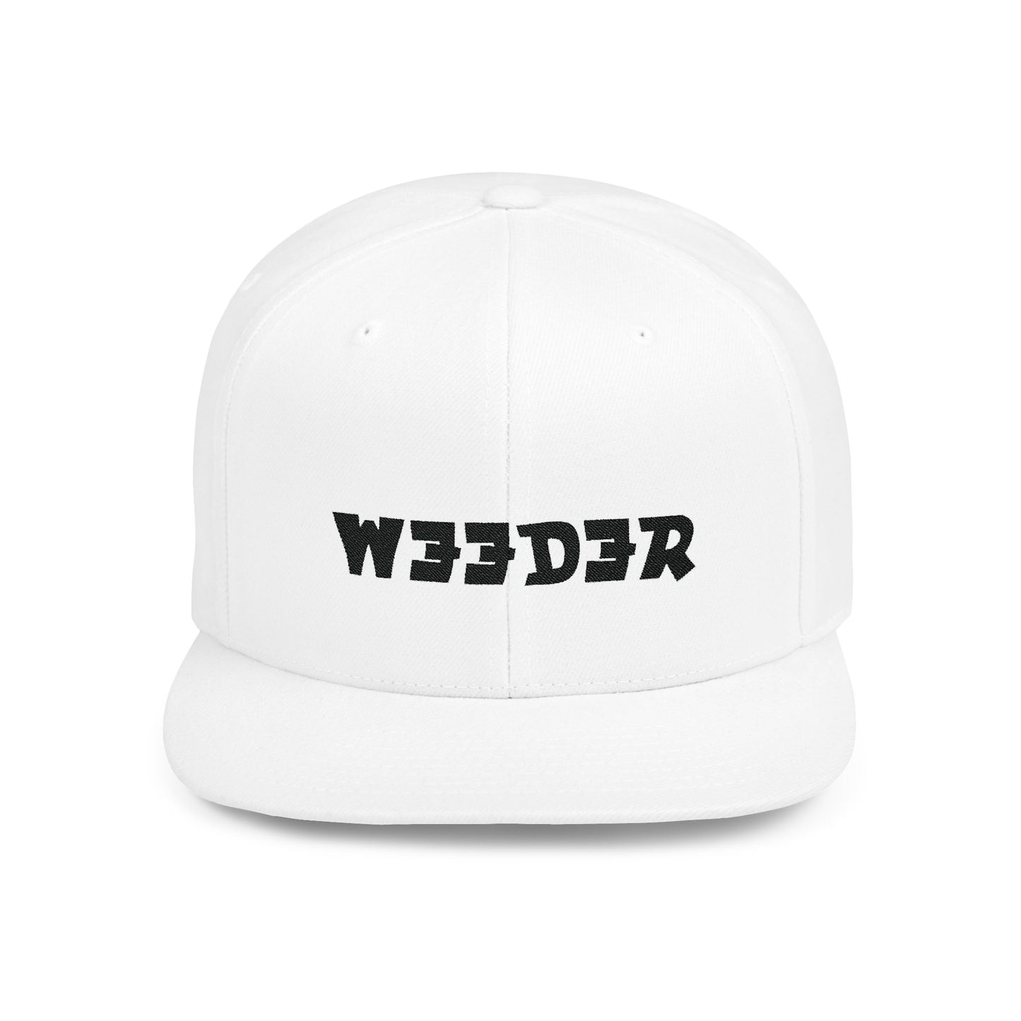 weeder wear Flat Bill Snapback