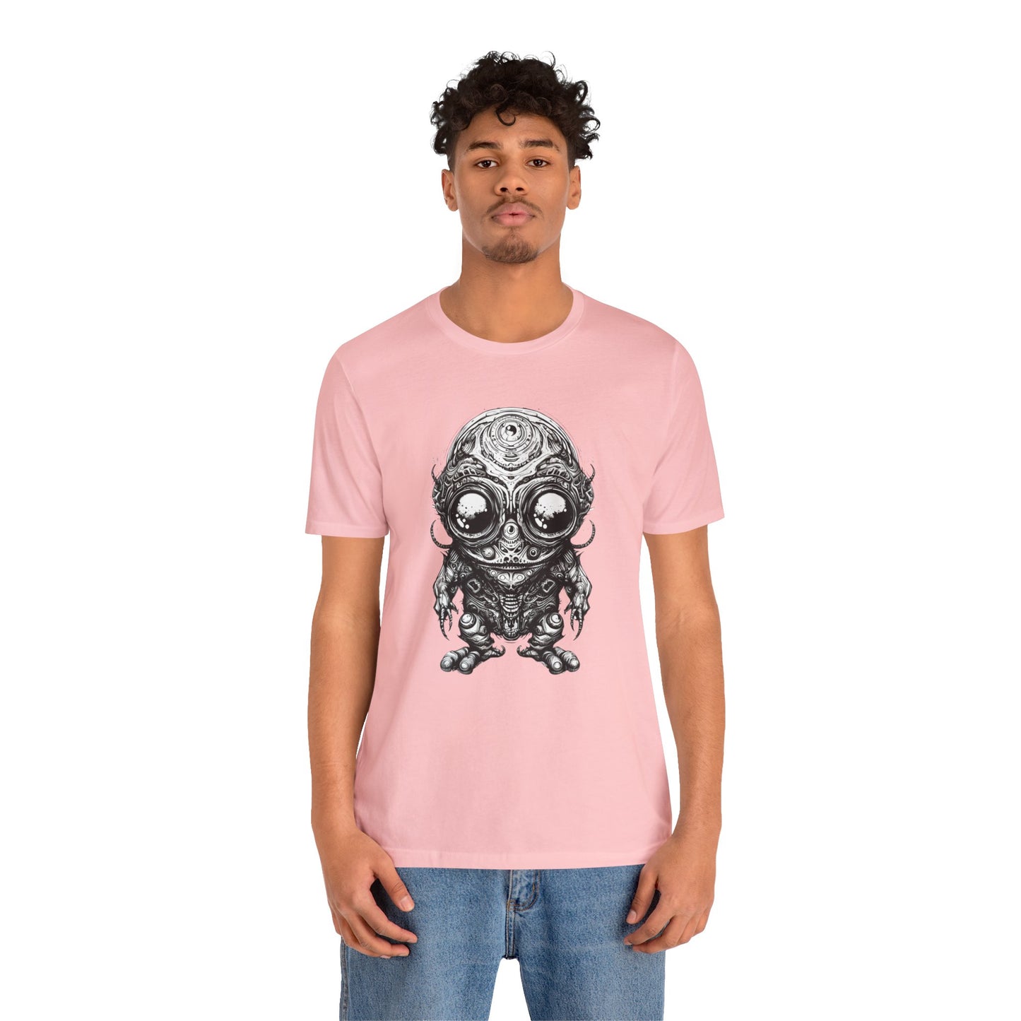 Alien Here..Unisex Jersey Short Sleeve Tee