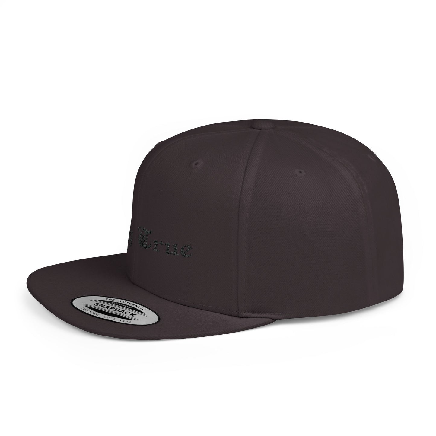 Stay True Flat Bill Snapback