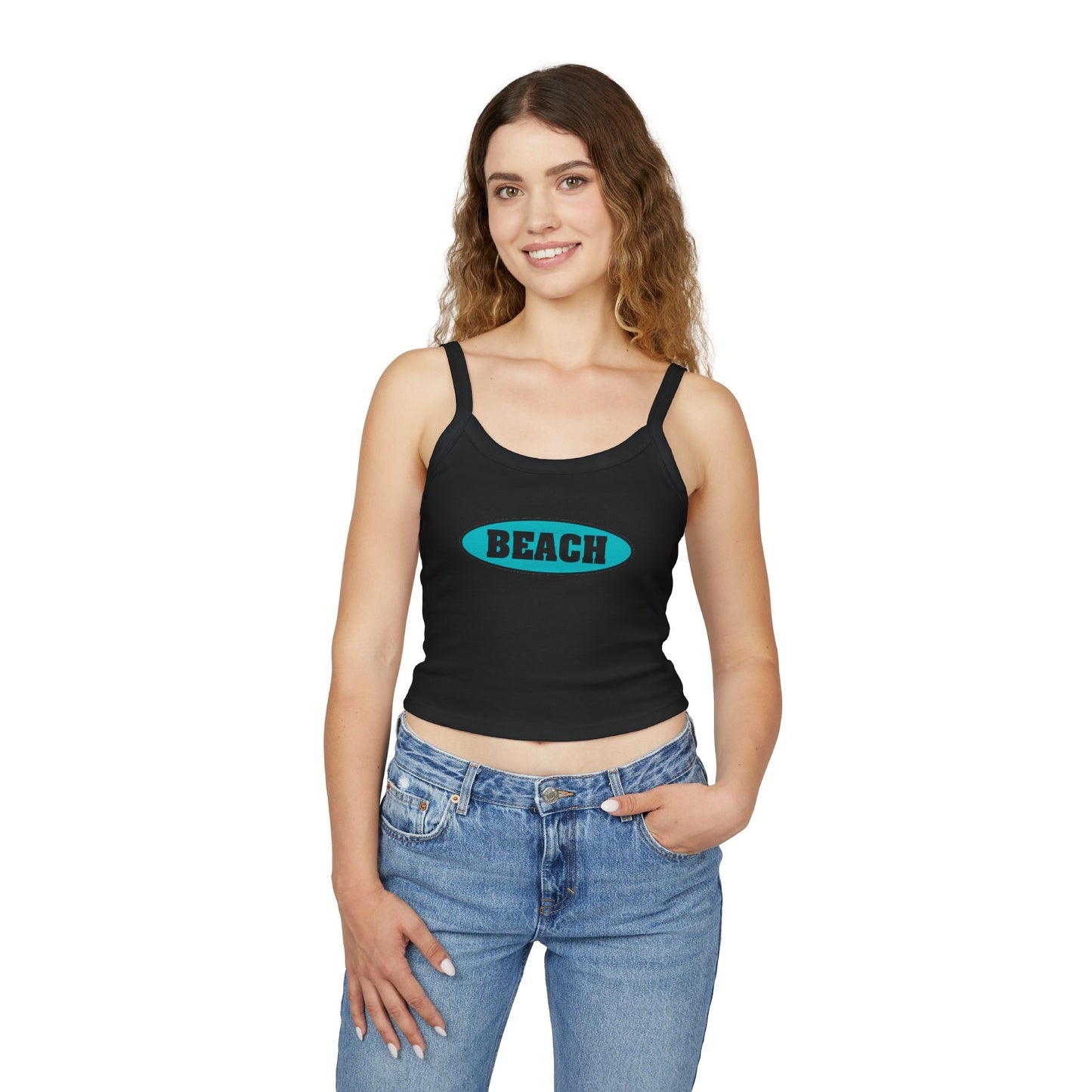 Beach Women's Spaghetti Strap Tank Top