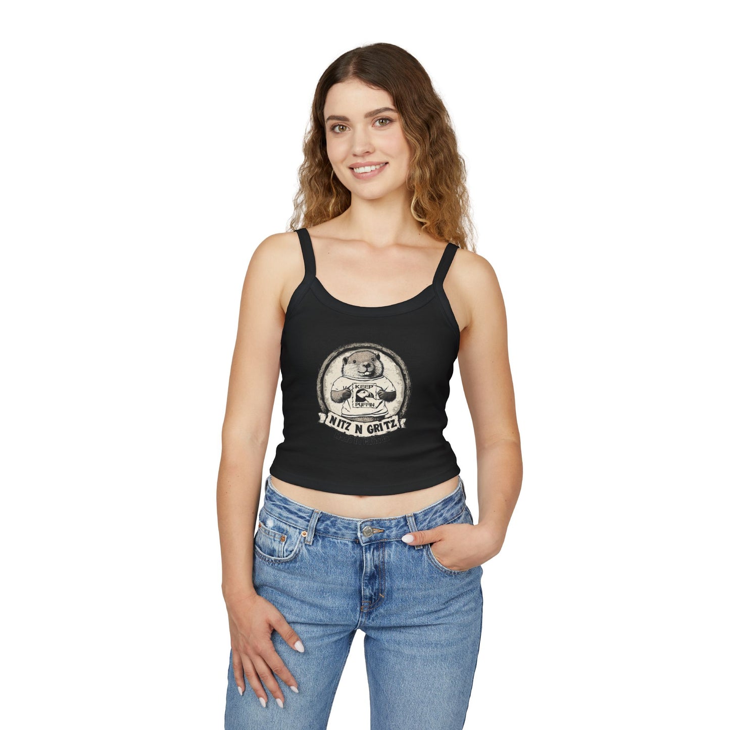 NitznGritz' Made in Canada KP Women's Spaghetti Strap Tank Top