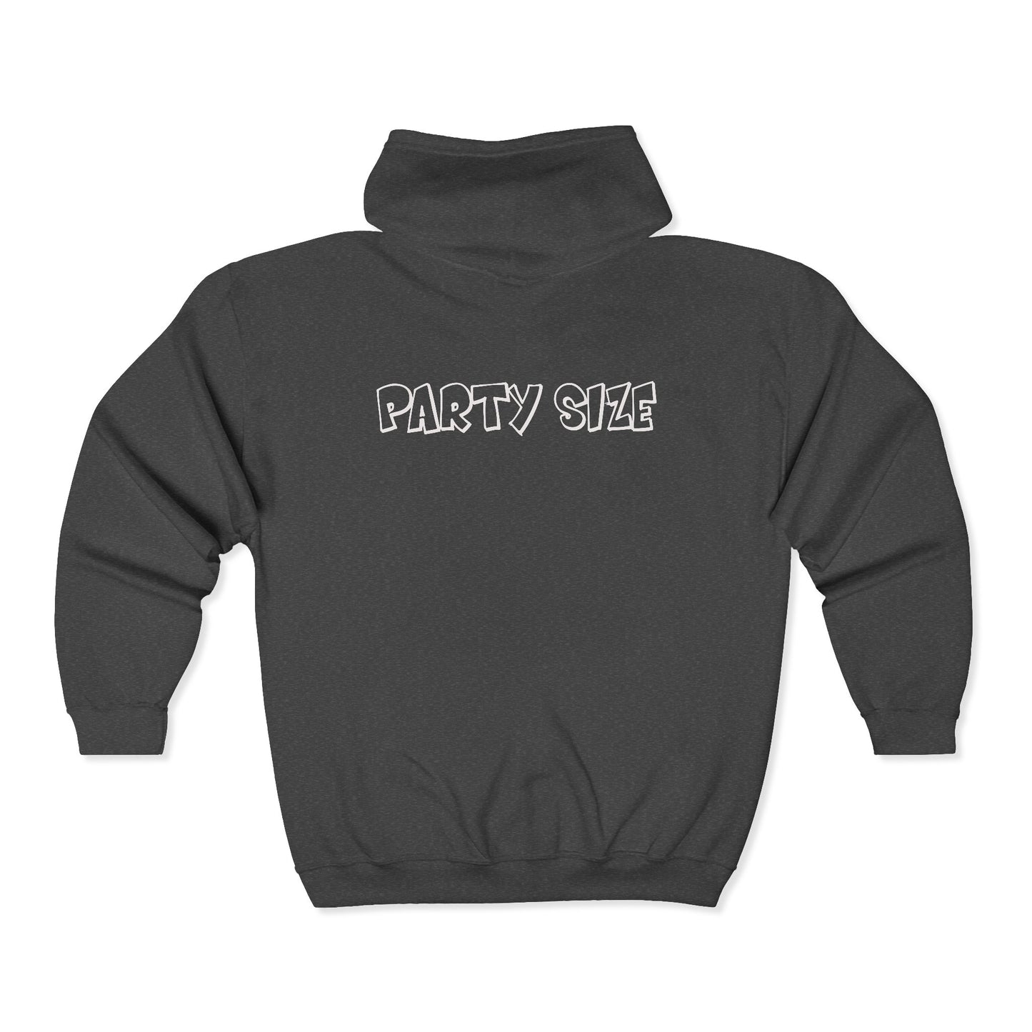 Party Size Unisex Heavy Blend™ Full Zip Hooded Sweatshirt