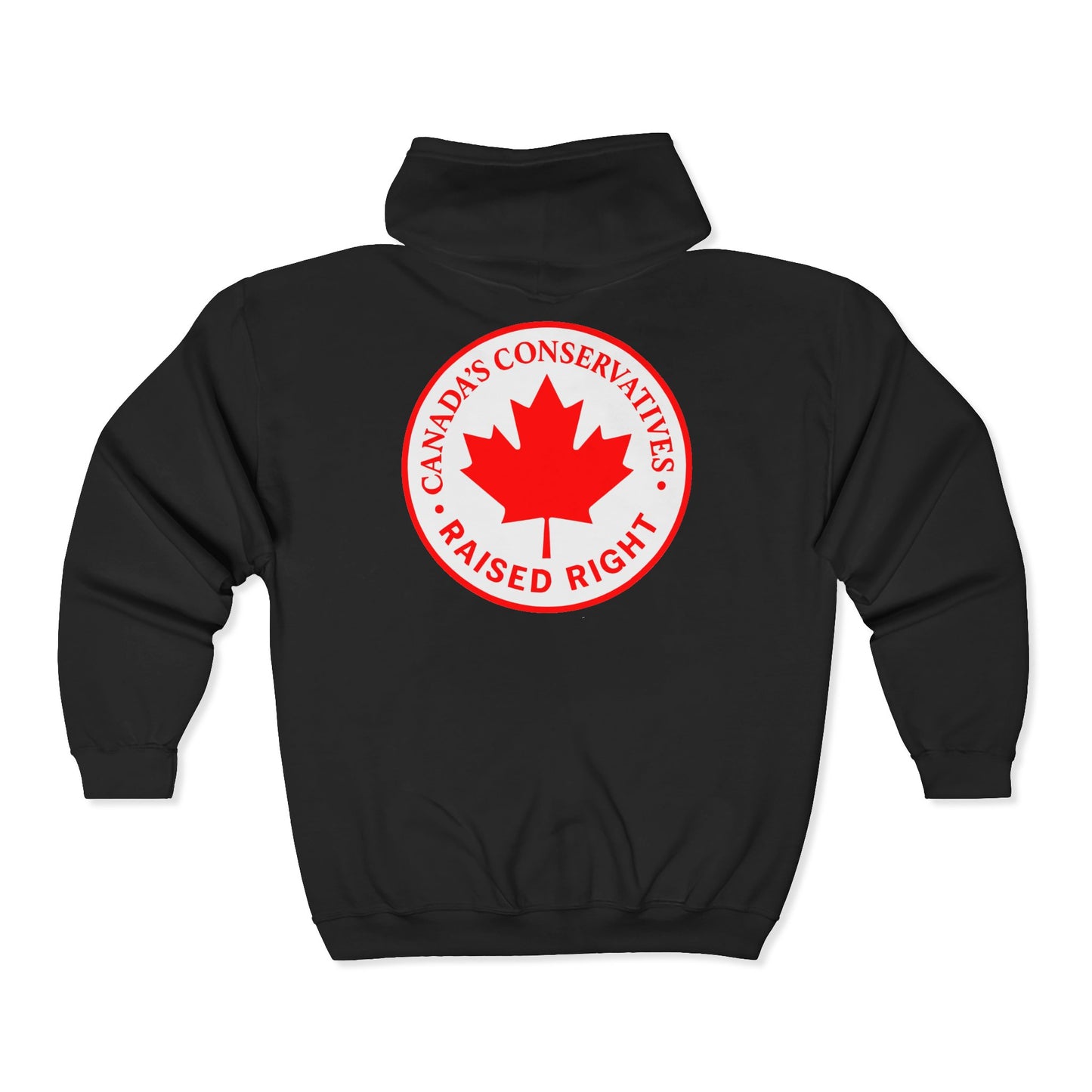 Can Con Raised Right Unisex Heavy Blend™ Full Zip Hooded Sweatshirt