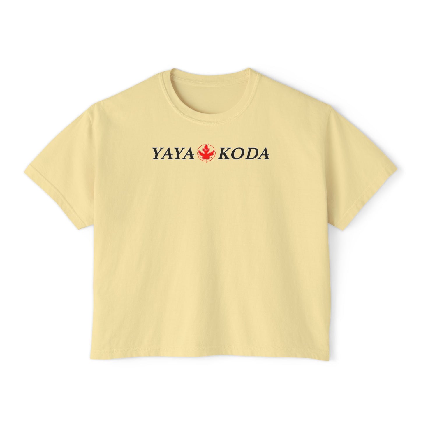 YAYAKODA Women's Boxy Tee