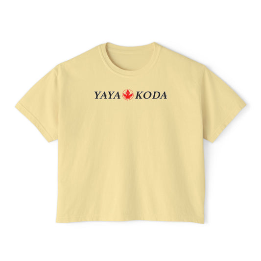YAYAKODA Women's Boxy Tee