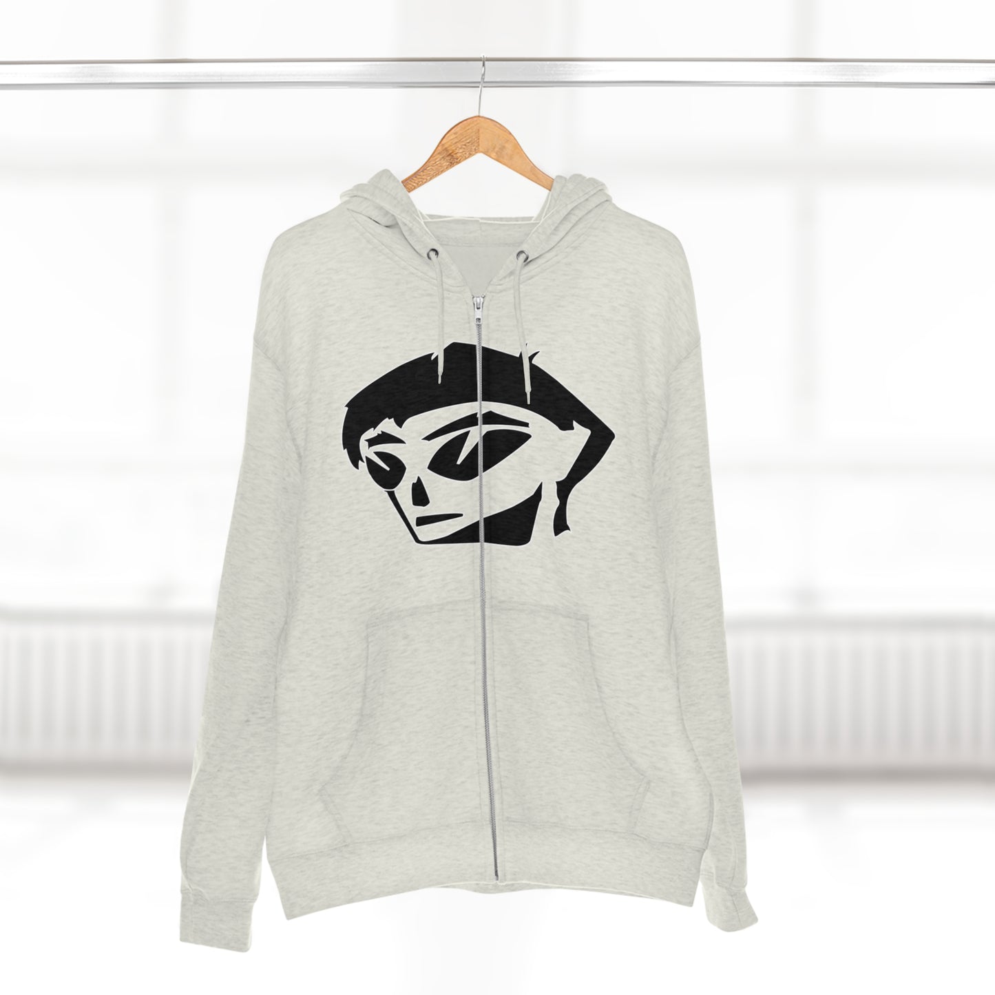 Alien Boy. Unisex Zip Hoodie