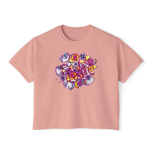 Arty Cloud Women's Boxy Tee