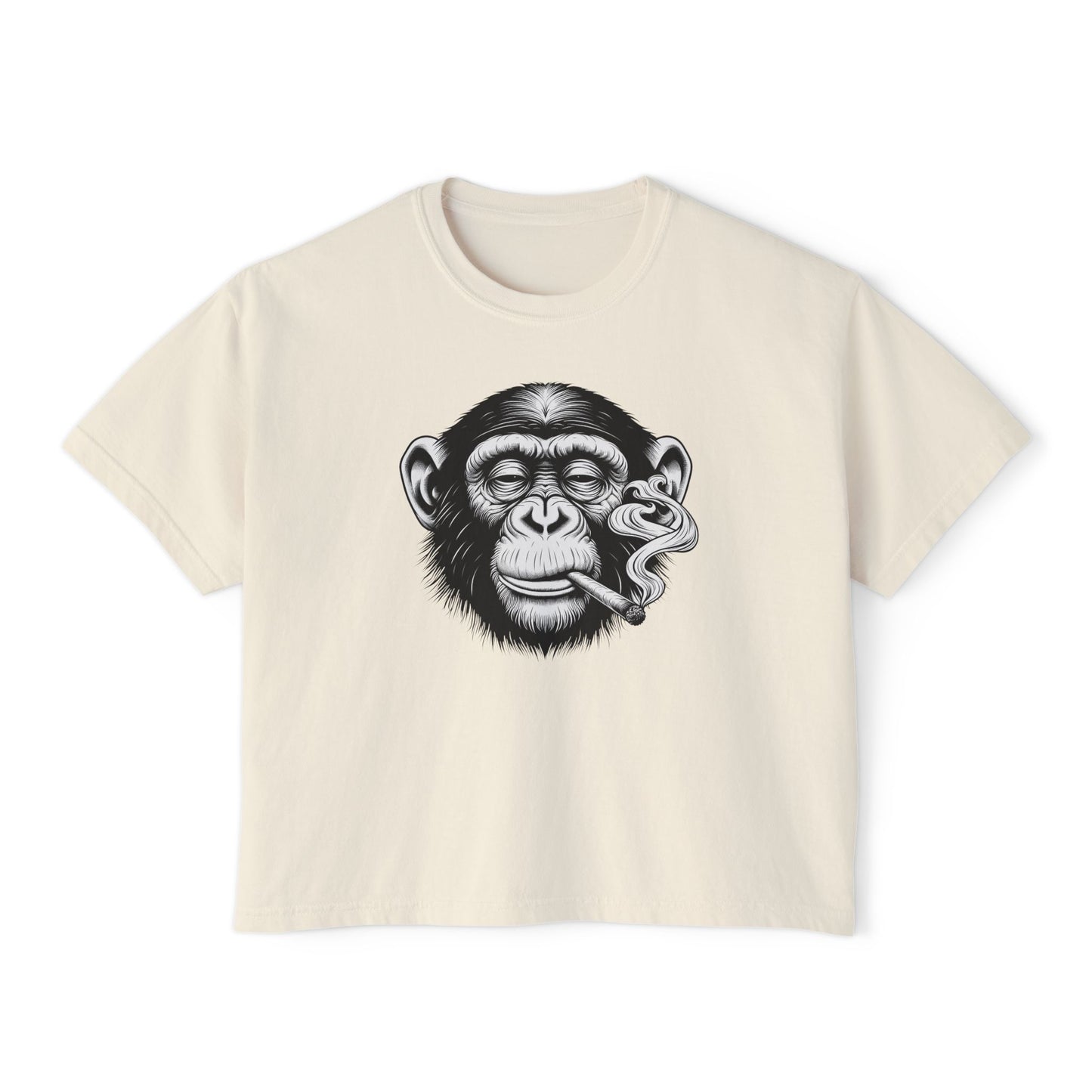 Mah Monkey-Man Women's Boxy Tee