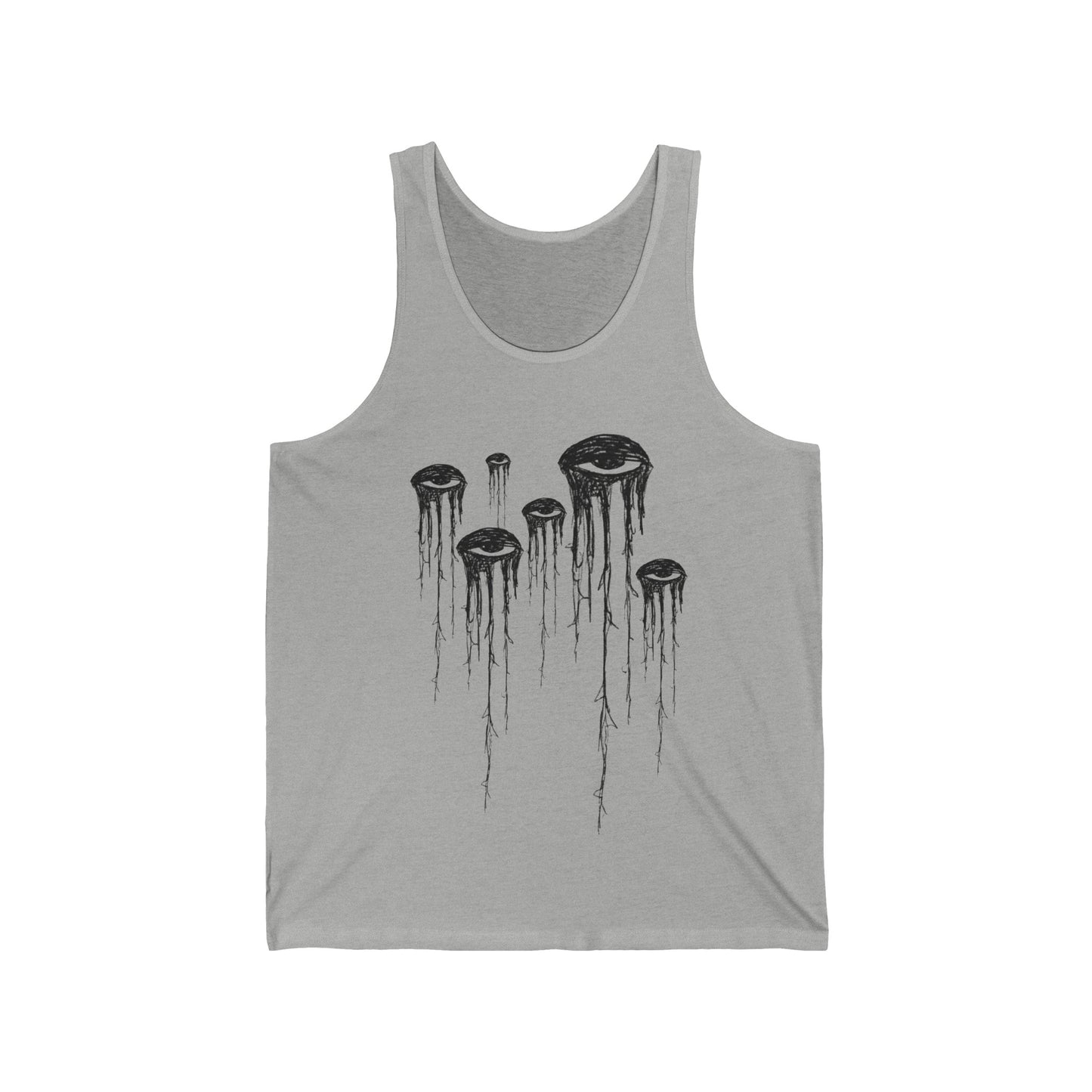 SEA OF EYES..Unisex Jersey Tank