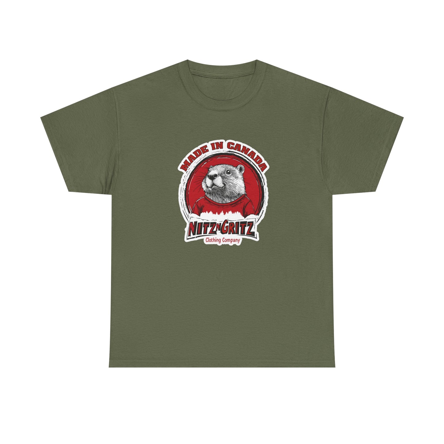 NitznGritz Made In Canada Unisex Heavy Cotton Tee