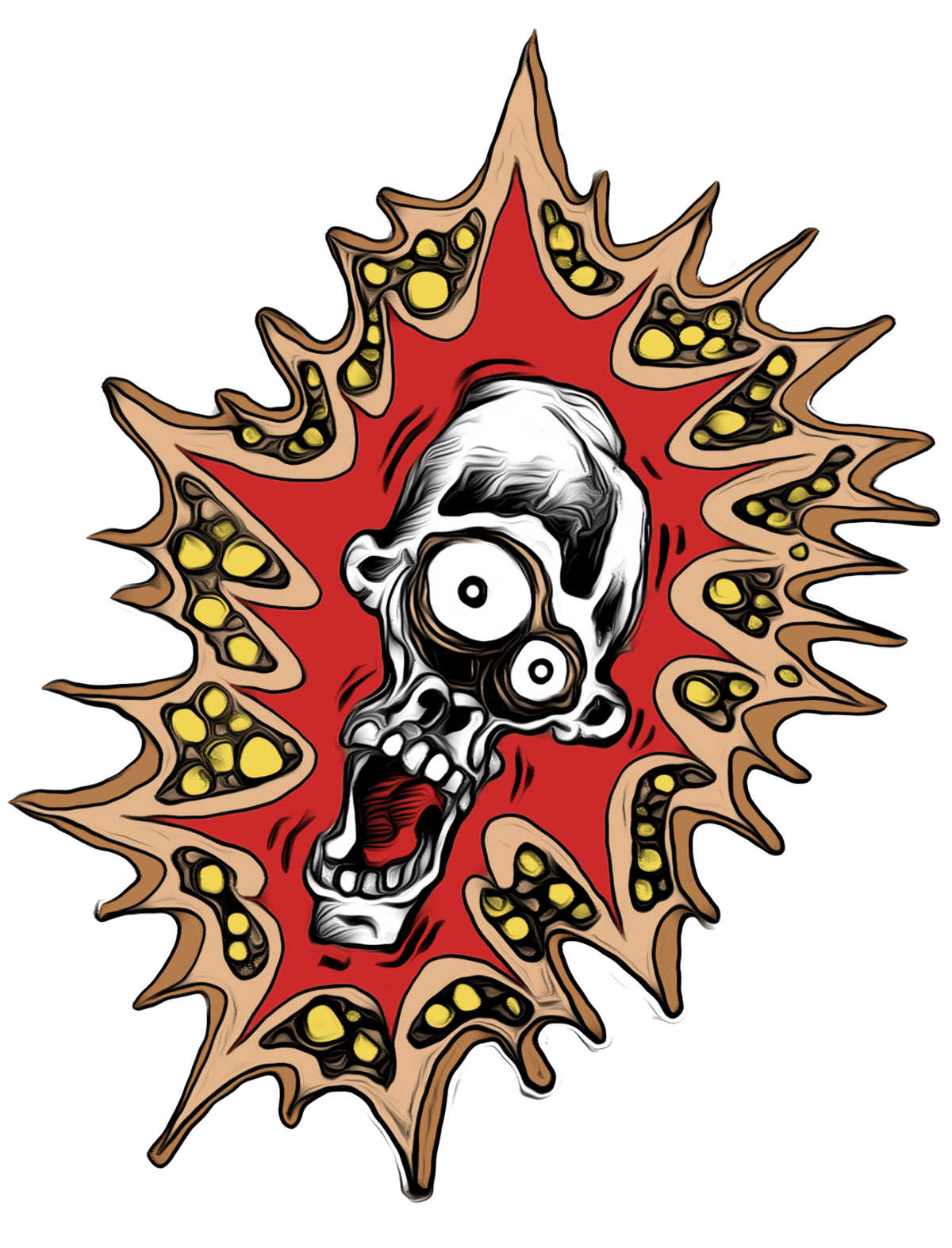 SkullPloding Unisex Heavy Cotton Tee