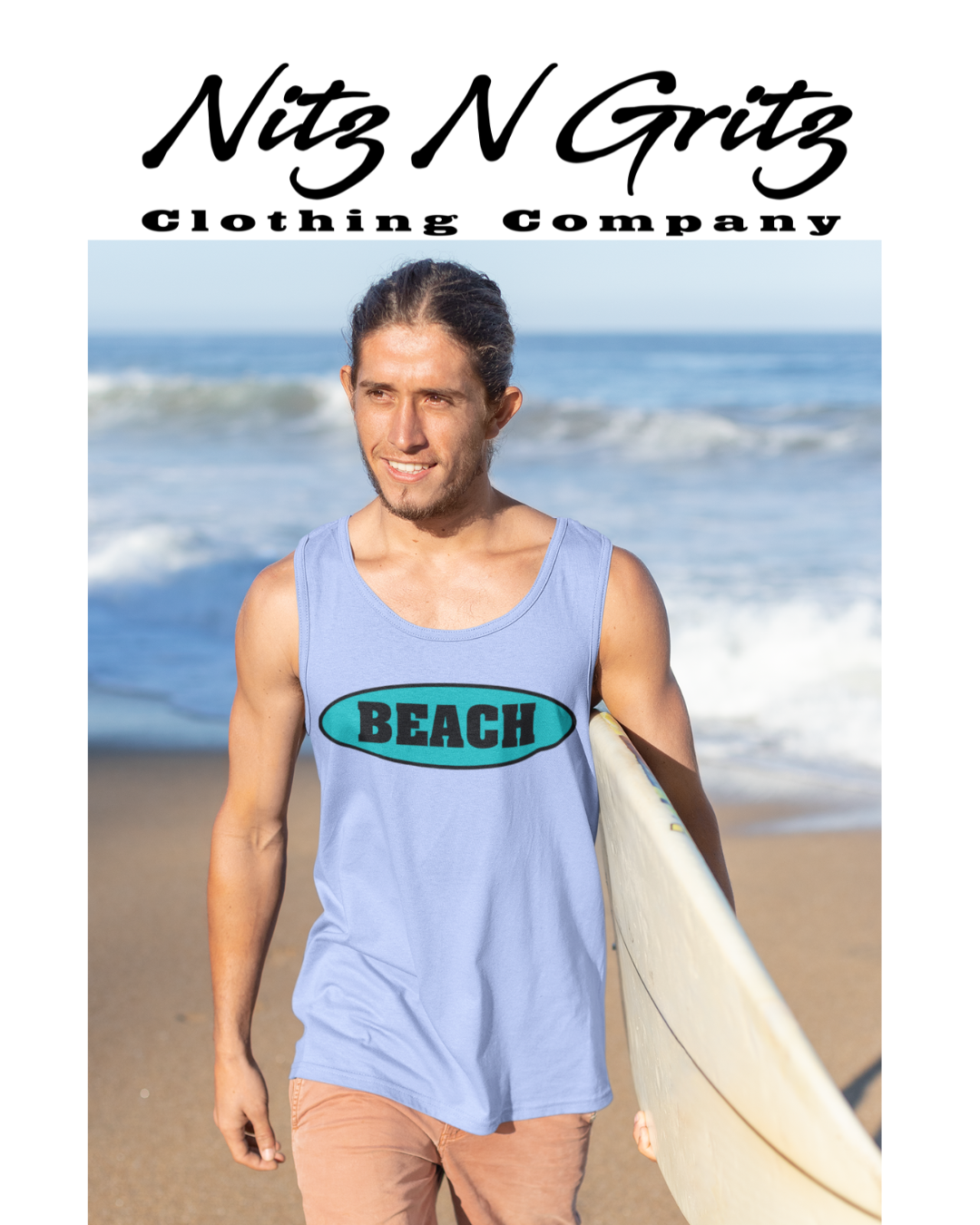 Beach Unisex Heavy Cotton Tee