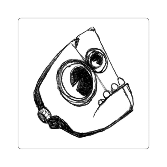Franken Face..sticker