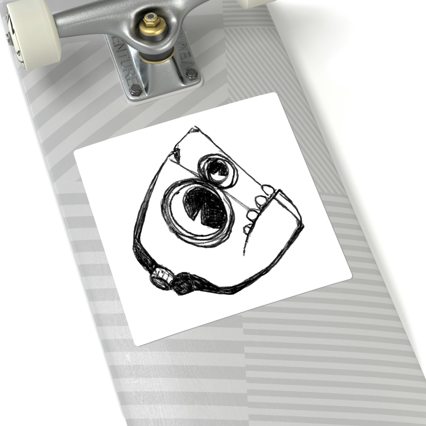 Franken Face..sticker