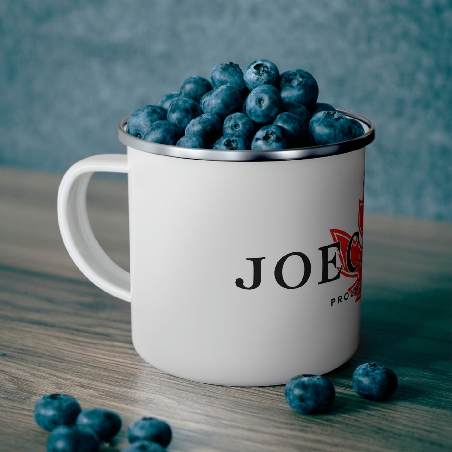 JoeCanada..Enamel Camping Mug