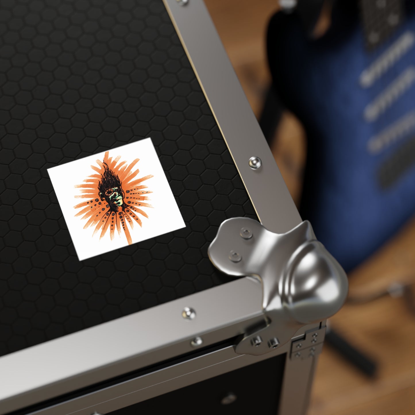 Orange Ya ..Square Stickers, Indoor\Outdoor
